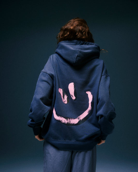 Šaknys Culture Engineered Hoodie Black + Pink