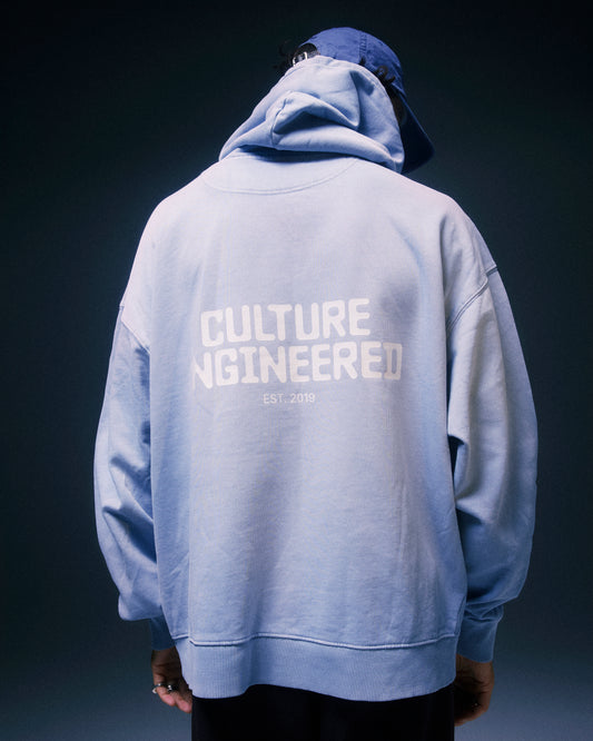 Šaknys Culture Engineered Hoodie Baby Blue