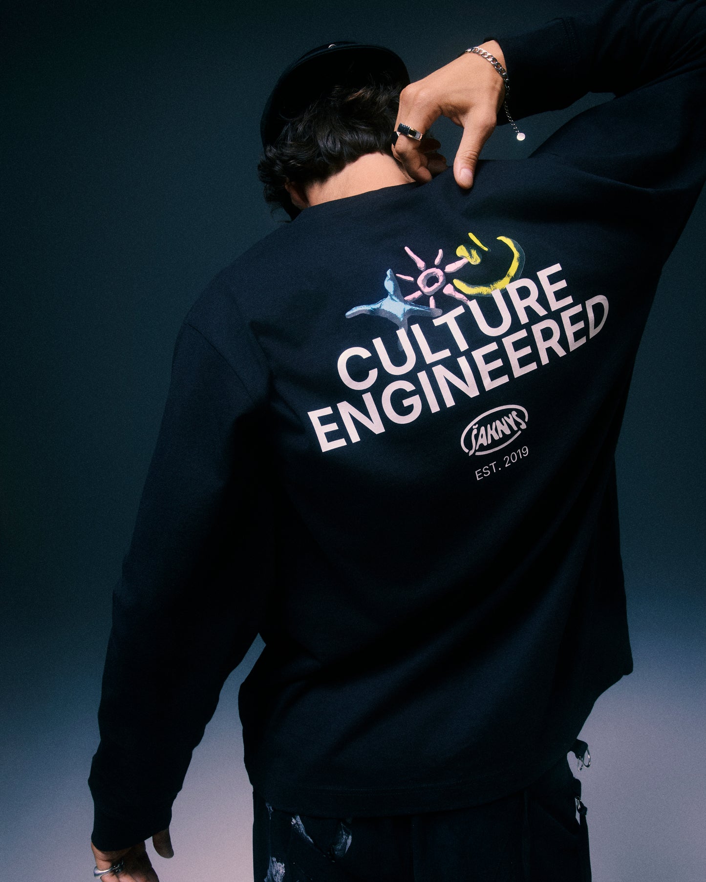 Šaknys Culture Engineered Long Sleeve Black