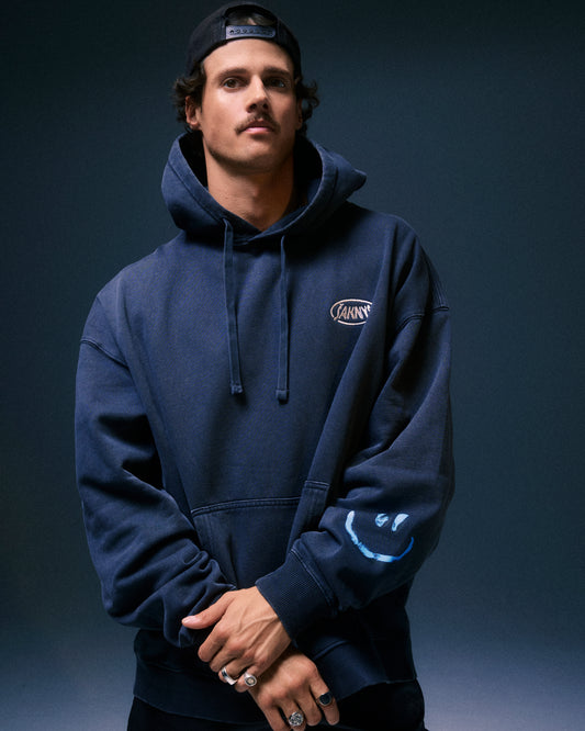 Šaknys Culture Engineered Hoodie Black + Sunny