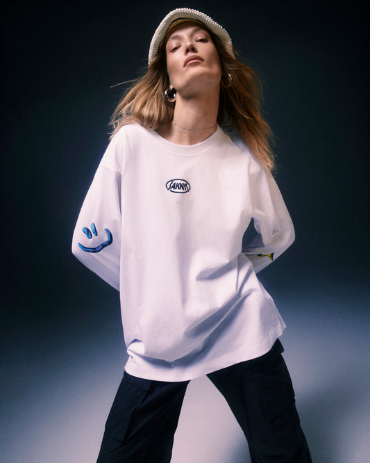 Šaknys Culture Engineered Long Sleeve White