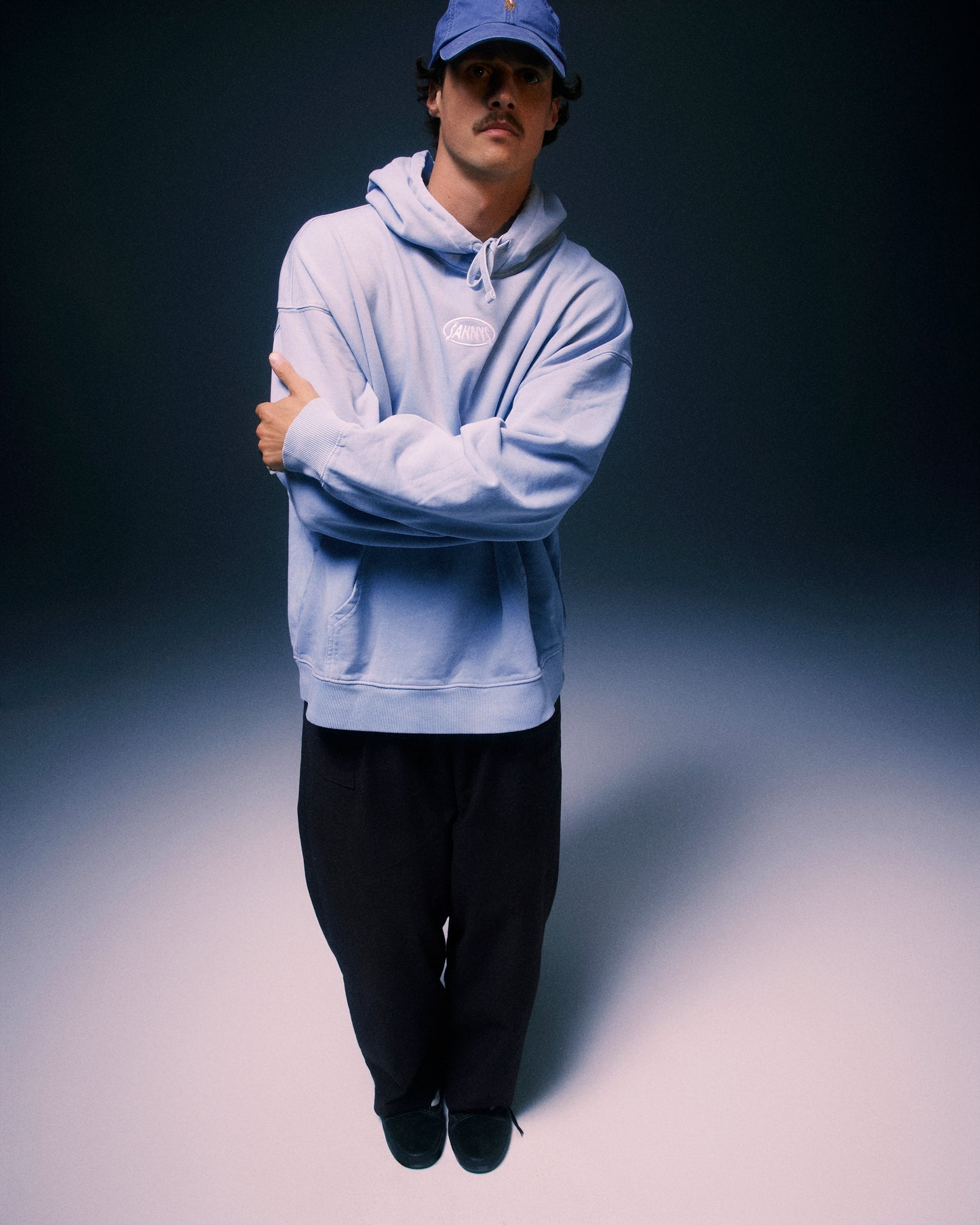 Šaknys Culture Engineered Hoodie Baby Blue